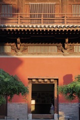 夕阳下的开元寺一角