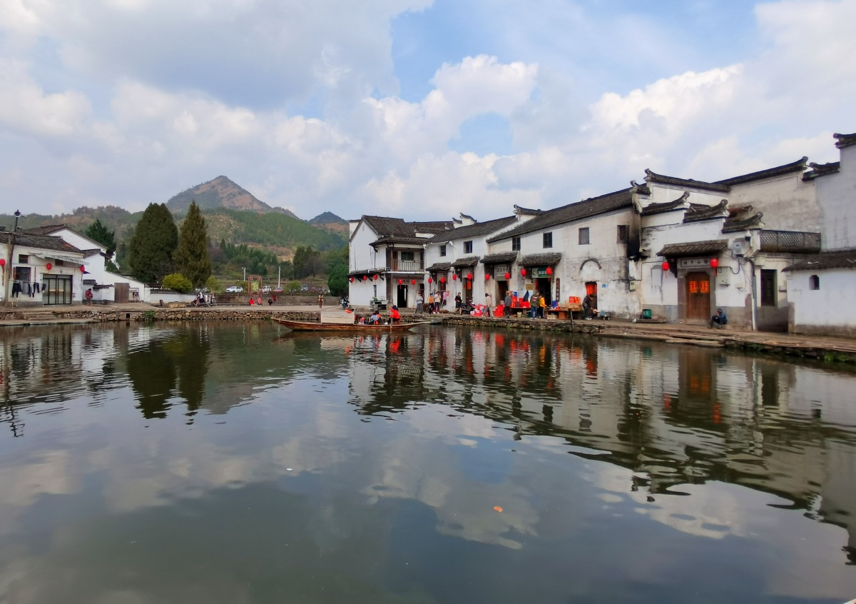 杭州建德新叶古村风光1