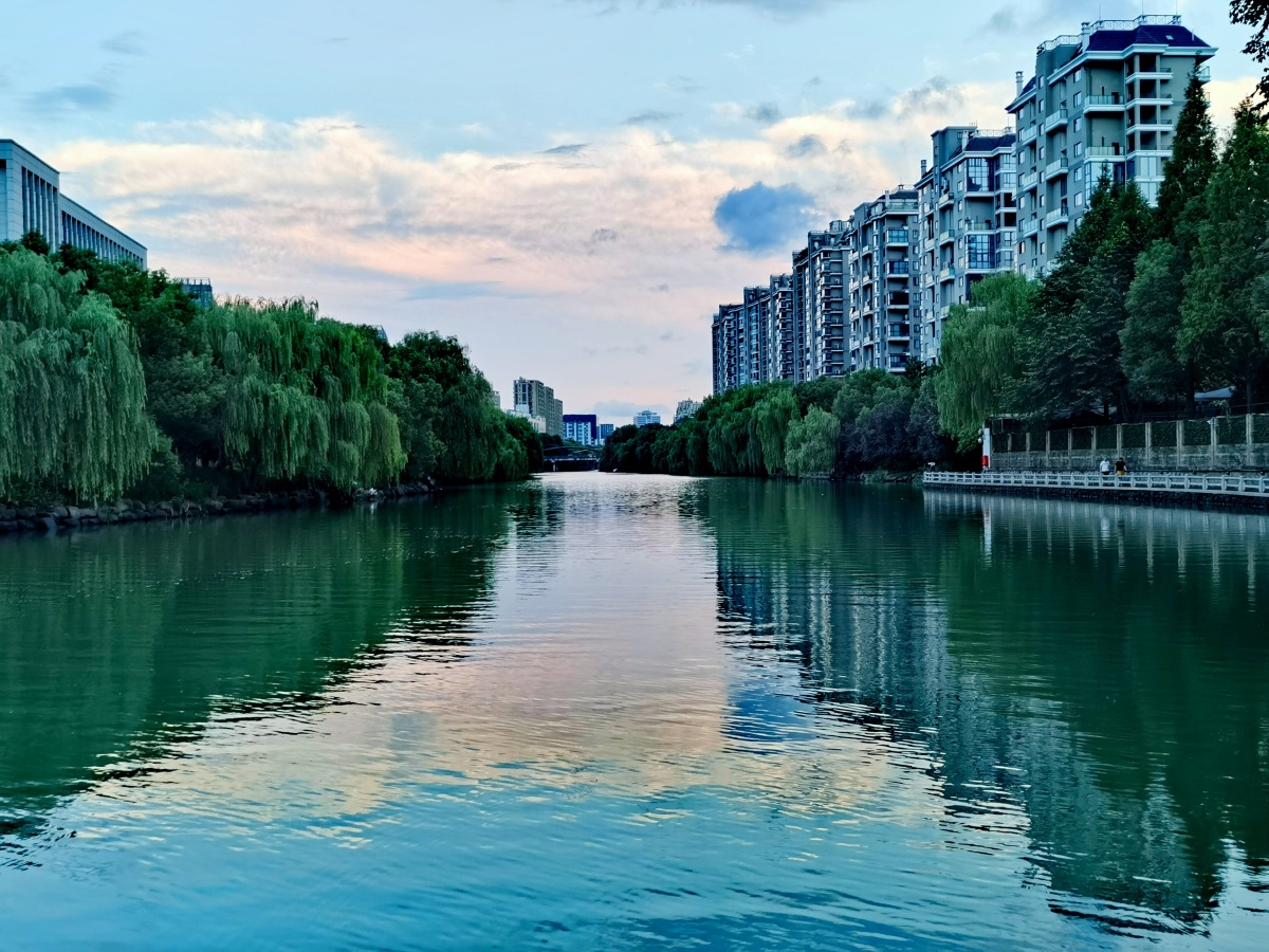 杭州余杭塘河风情