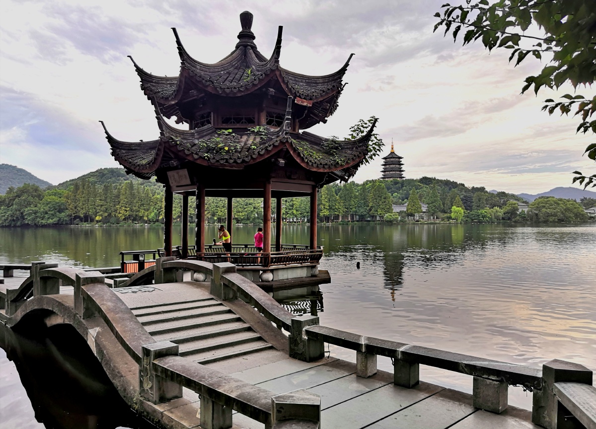 杭州长桥公园风光