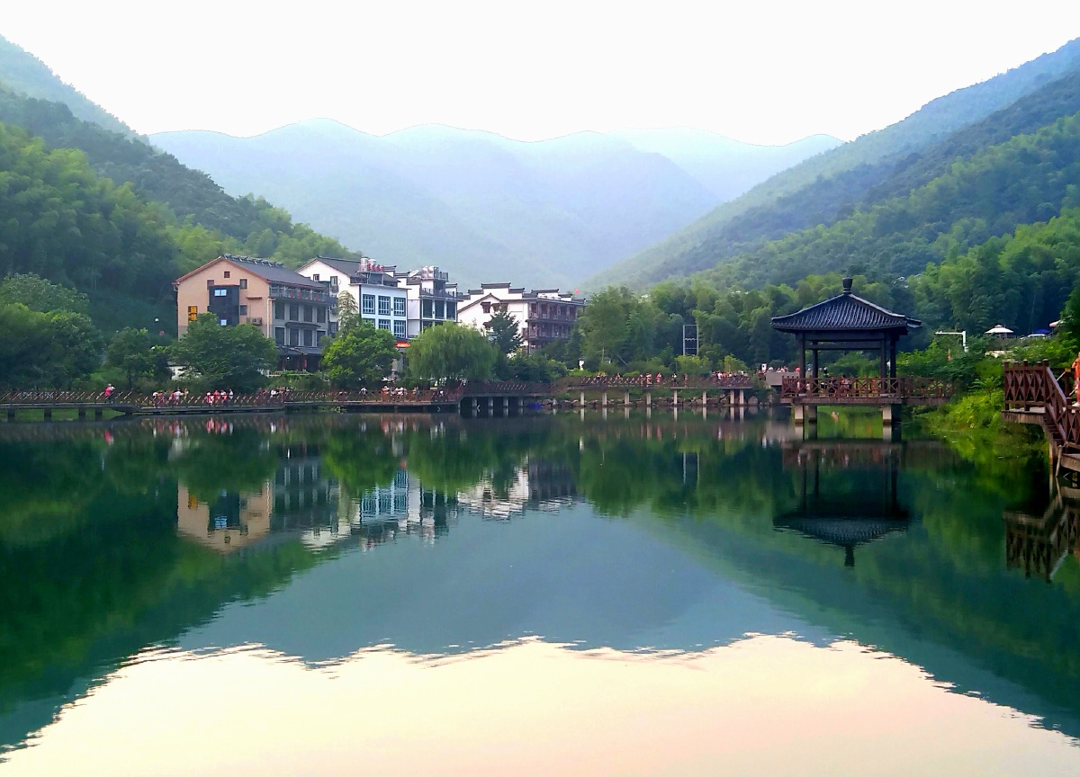 美丽乡村风光一一摄于湖州长兴顾渚乡