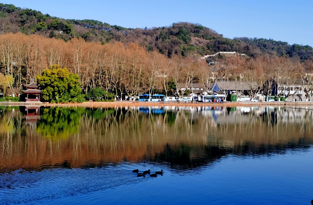 杭州里西湖风光