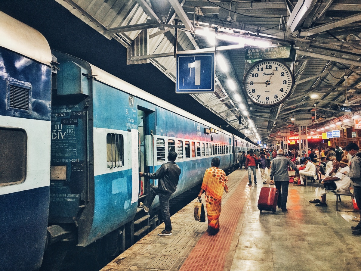 印度火车站