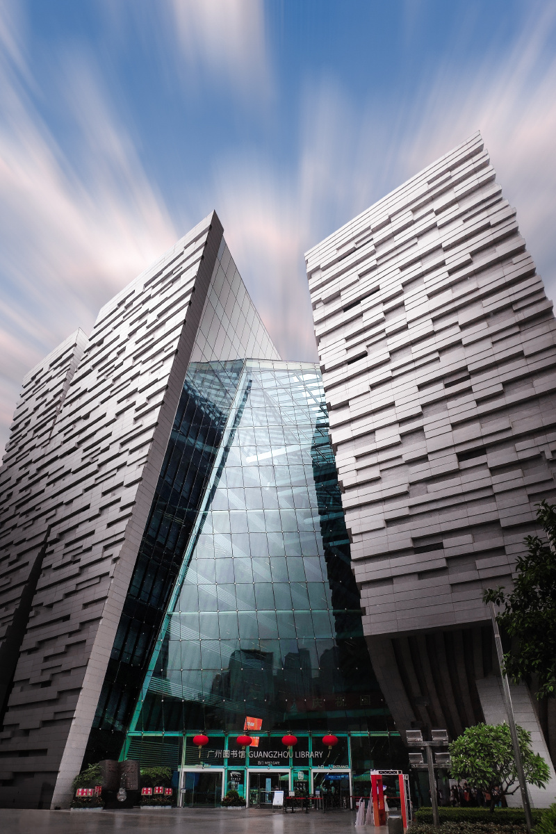 广州图书馆使用小米8拍摄