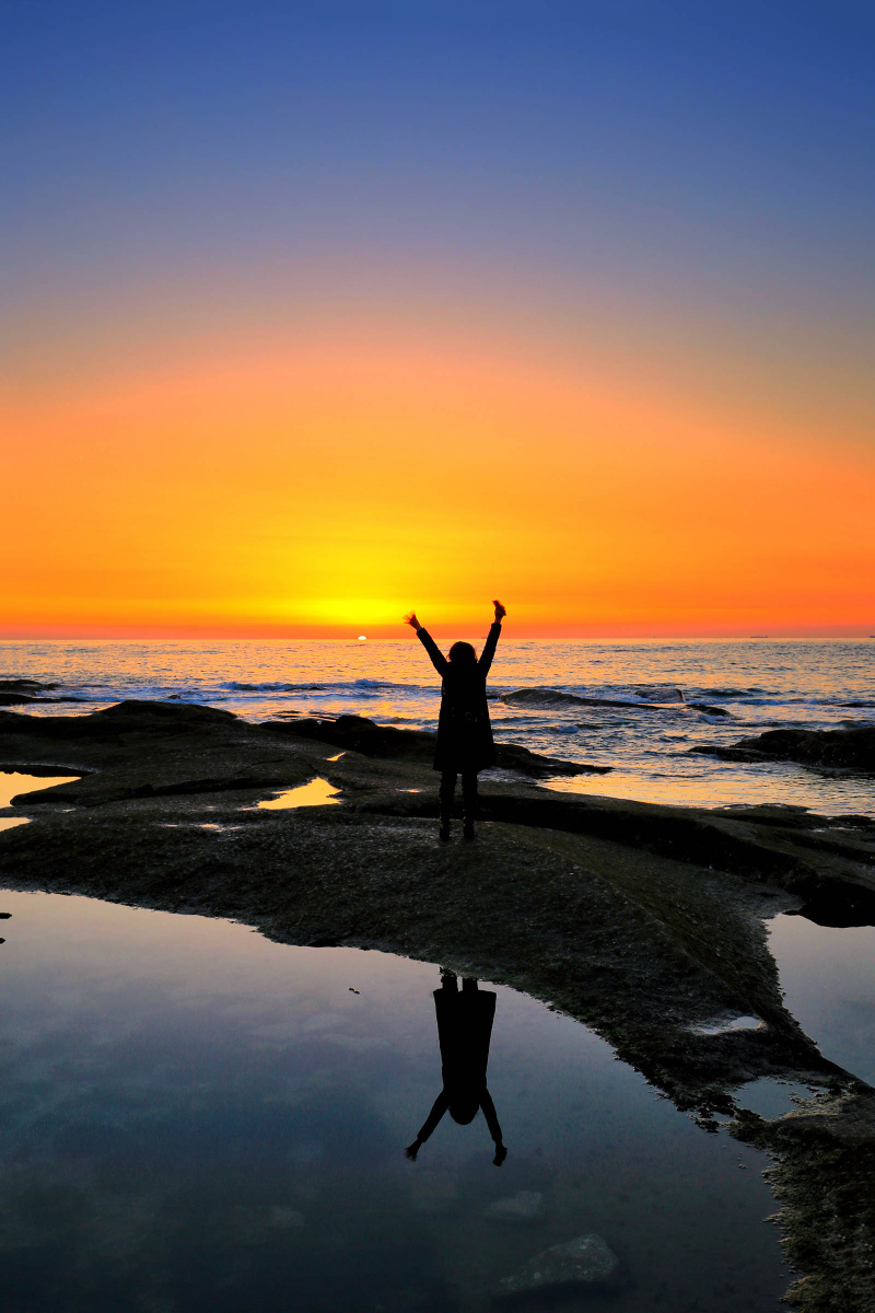 日照日出全过程35幅图片带你去看海