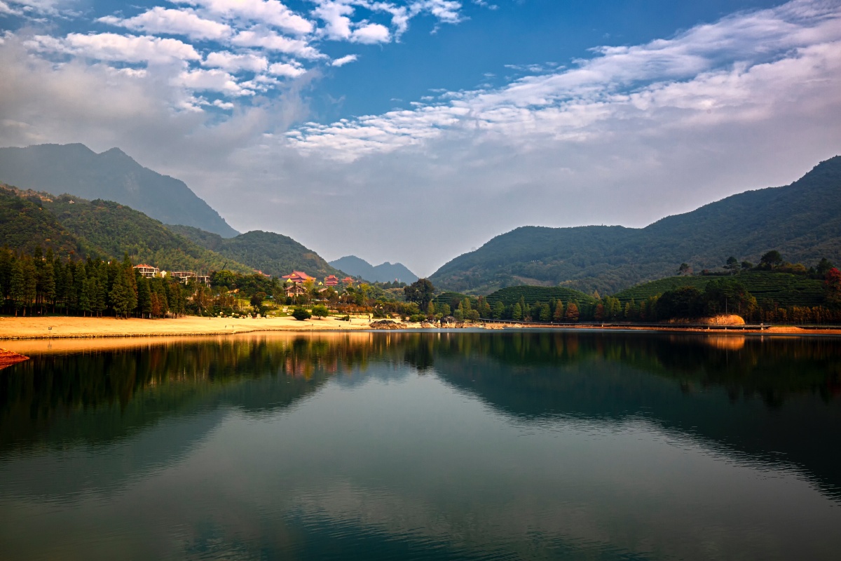 鹿女湖夕照 - 香榭水岸 - 图虫