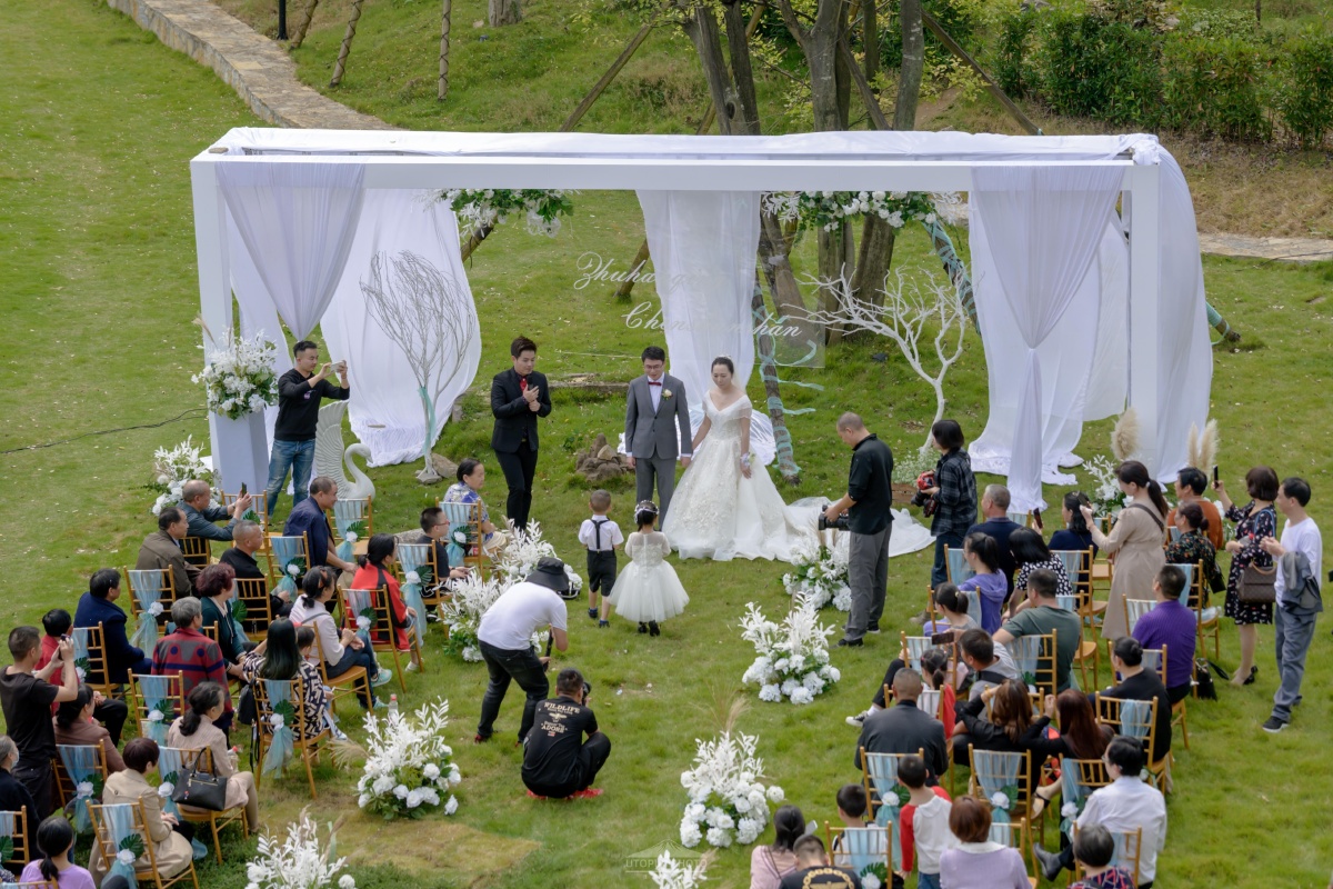 三峡国际房车露营地十一有什么这里有唯美的婚礼这里有歌唱祖国的快闪