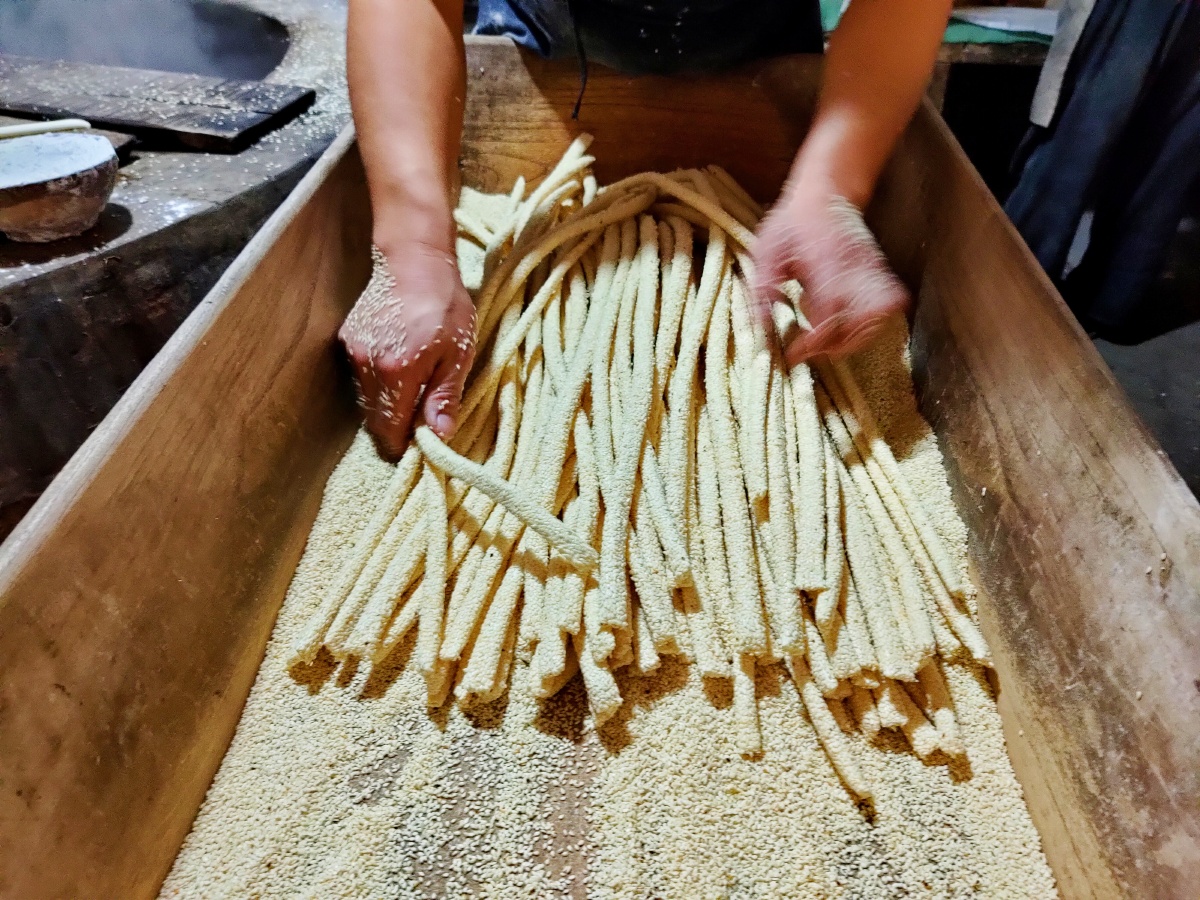 在芝麻糖的原产地——河南省武陟小董乡贾村的一处