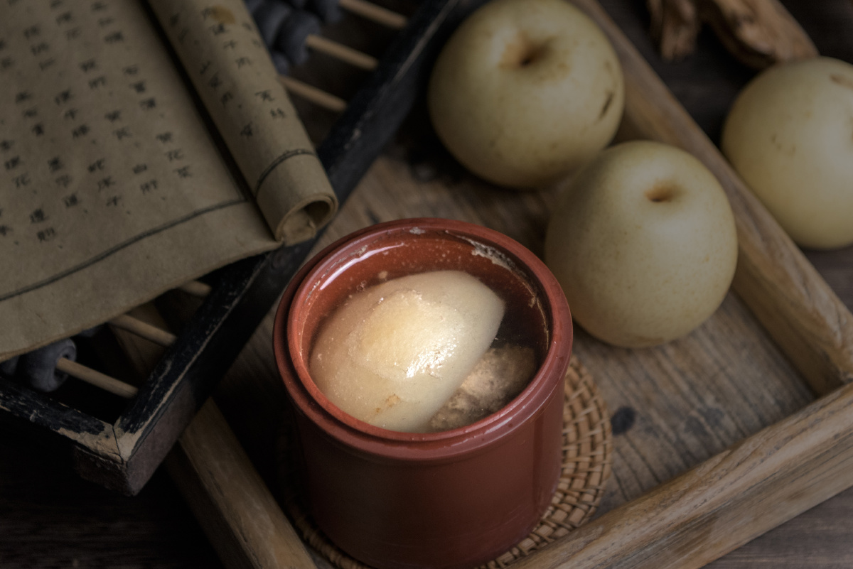止咳化痰的雪梨肉饼汤