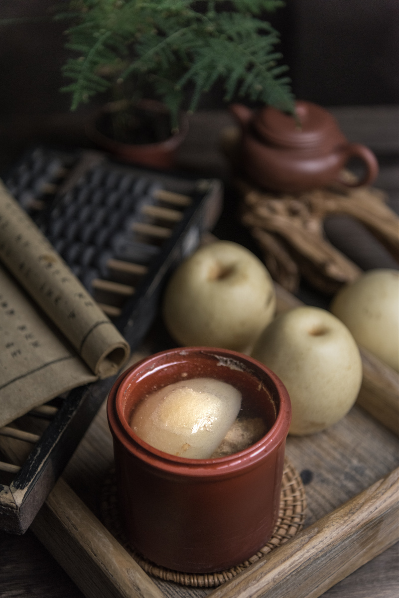 止咳化痰的雪梨肉饼汤