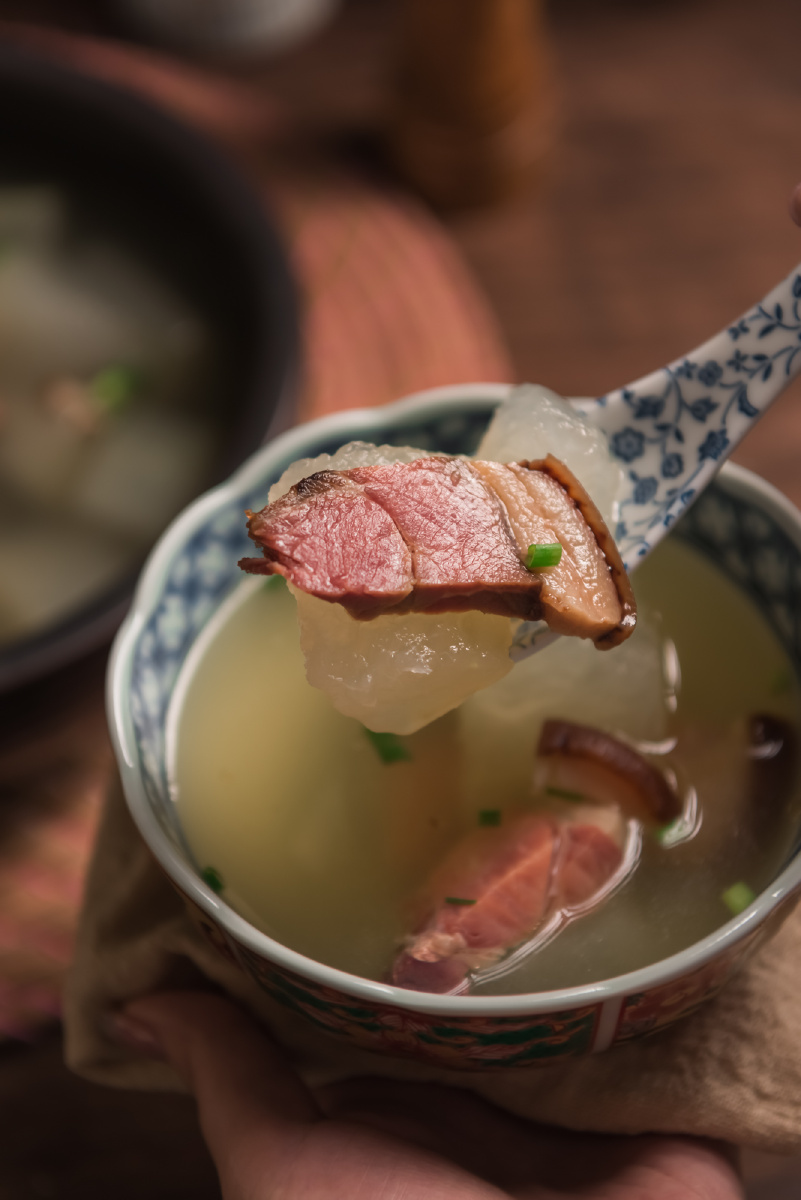 夏季滋补养颜美食:火腿冬瓜汤 - 简罡 - 图虫