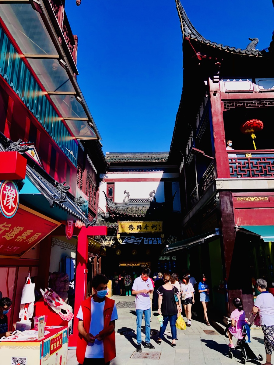 上海城隍庙建筑人文纪实街拍