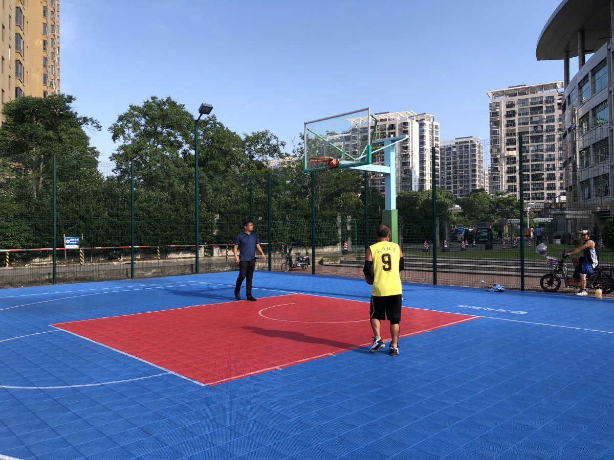 灌篮高手篮球场色彩人文纪实街拍