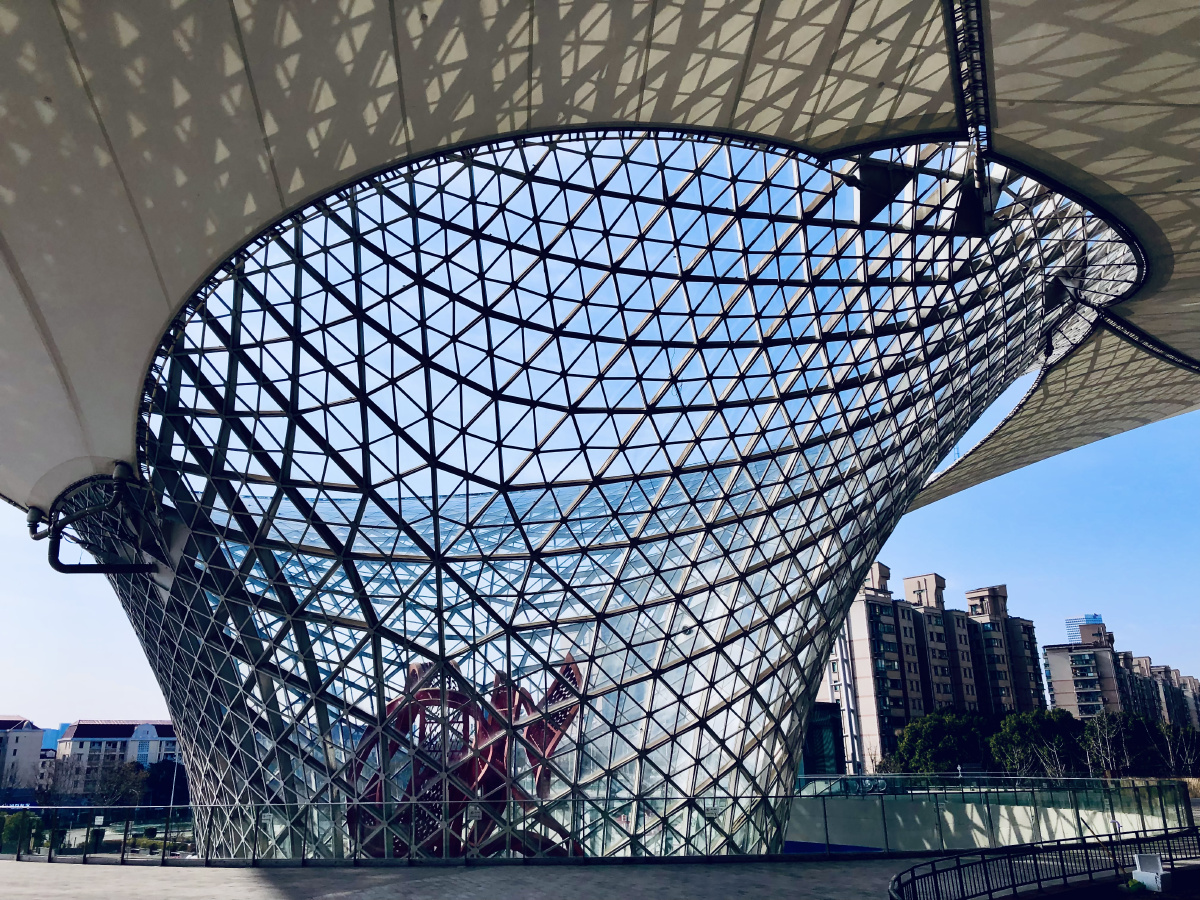 上海世博园建筑纪实街拍