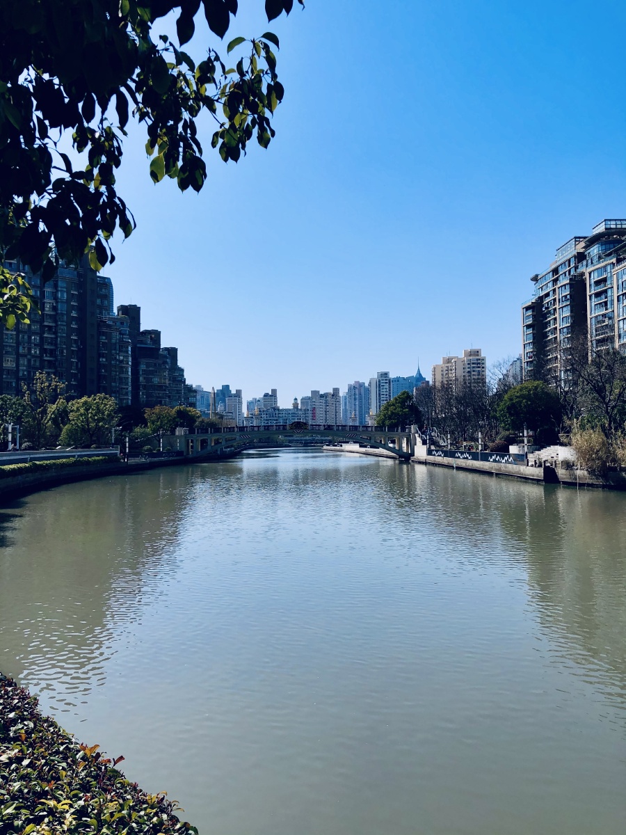 苏州河畔建筑城市规划河道整治人文景观百姓宜居街拍