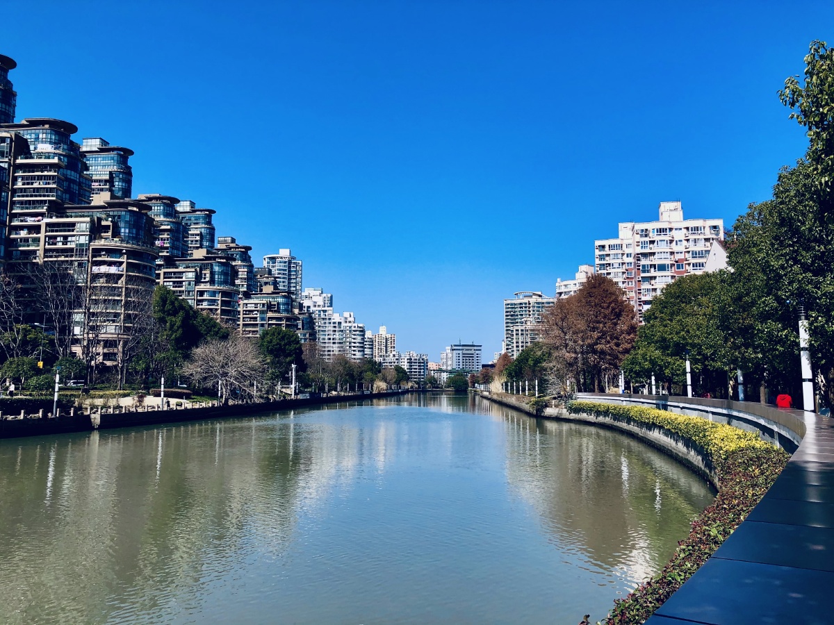 苏州河畔建筑城市规划河道整治人文景观百姓宜居街拍