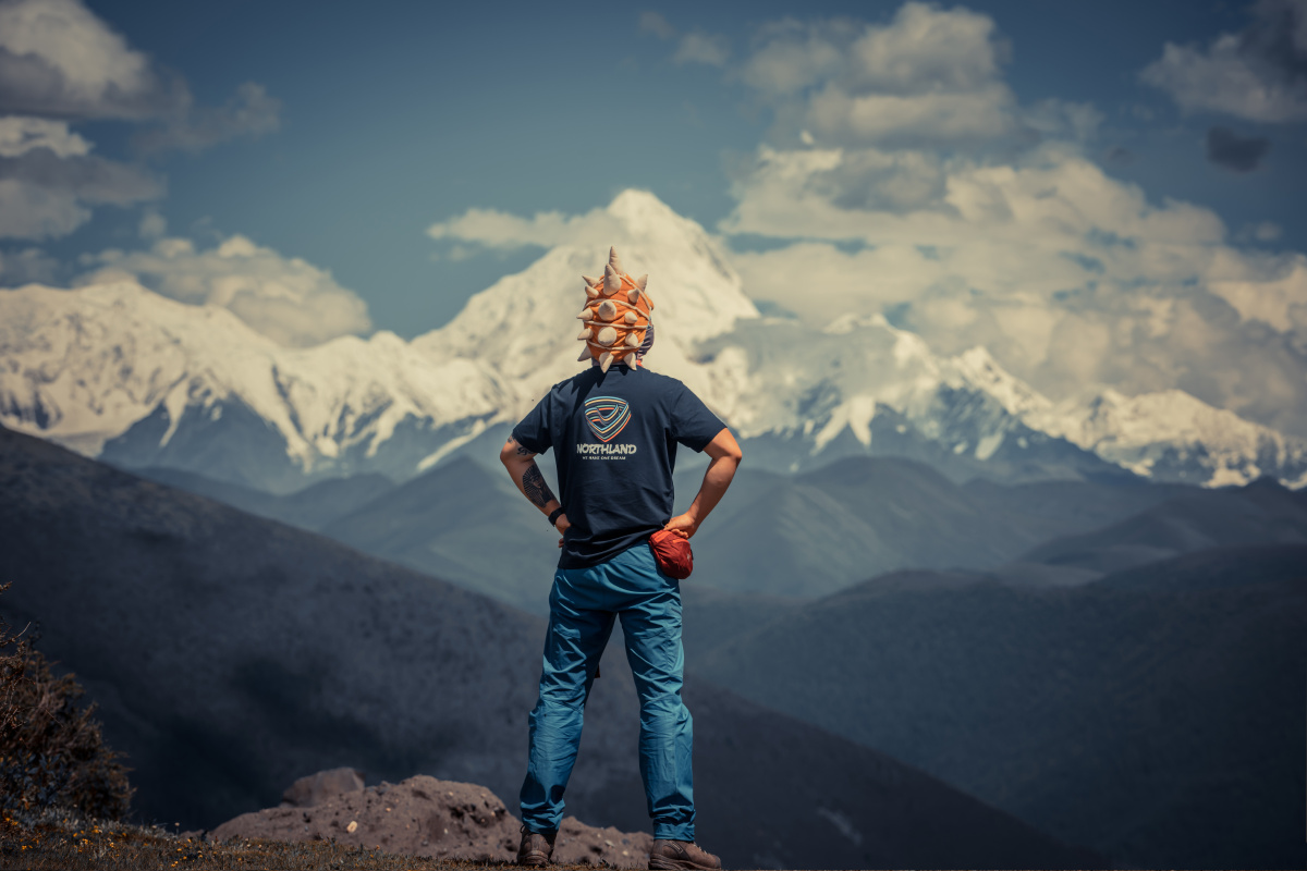 夏季的古瓦寺垭口,一个观景贡嘎雪山的绝美之地