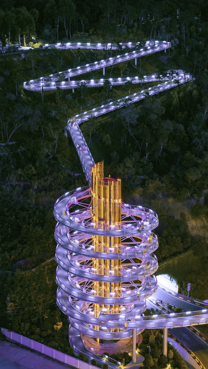 厦门健康步道螺旋塔