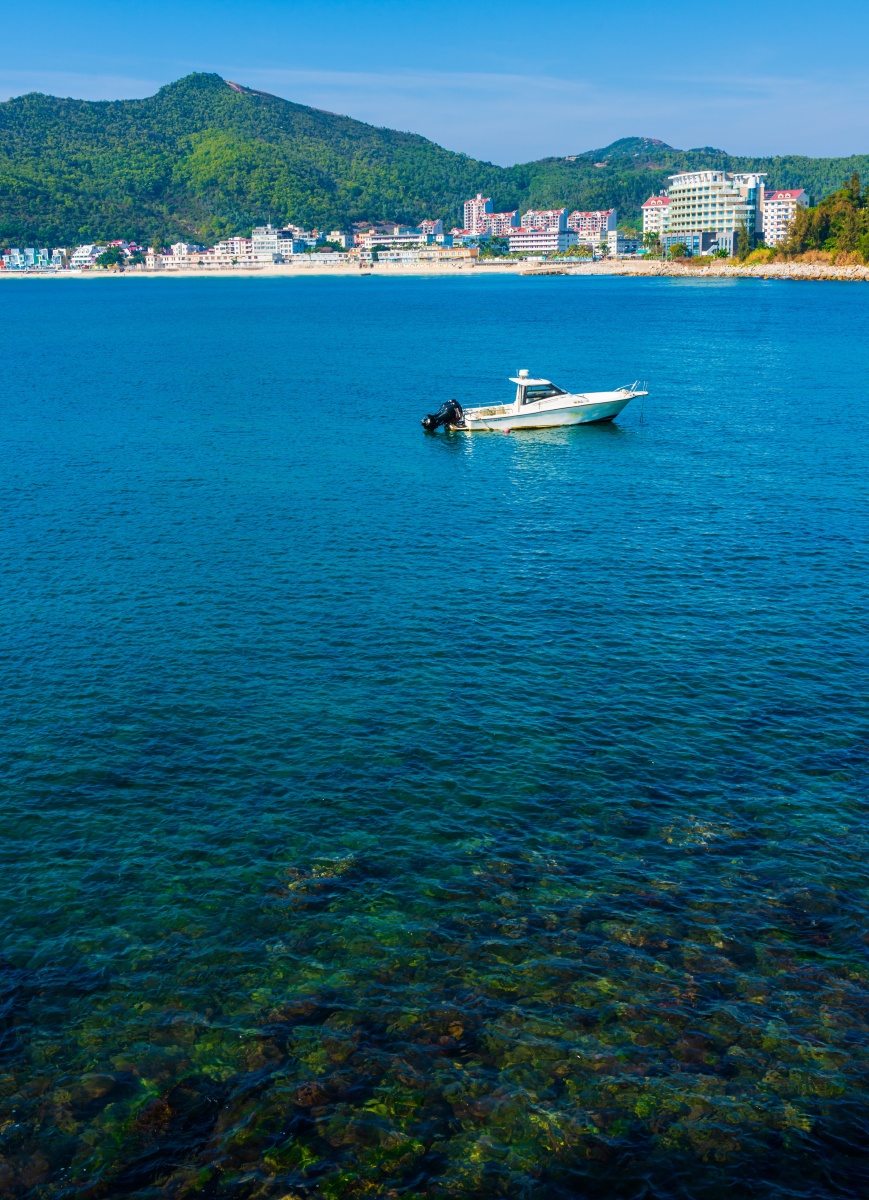 深圳大鹏湾的日出日落