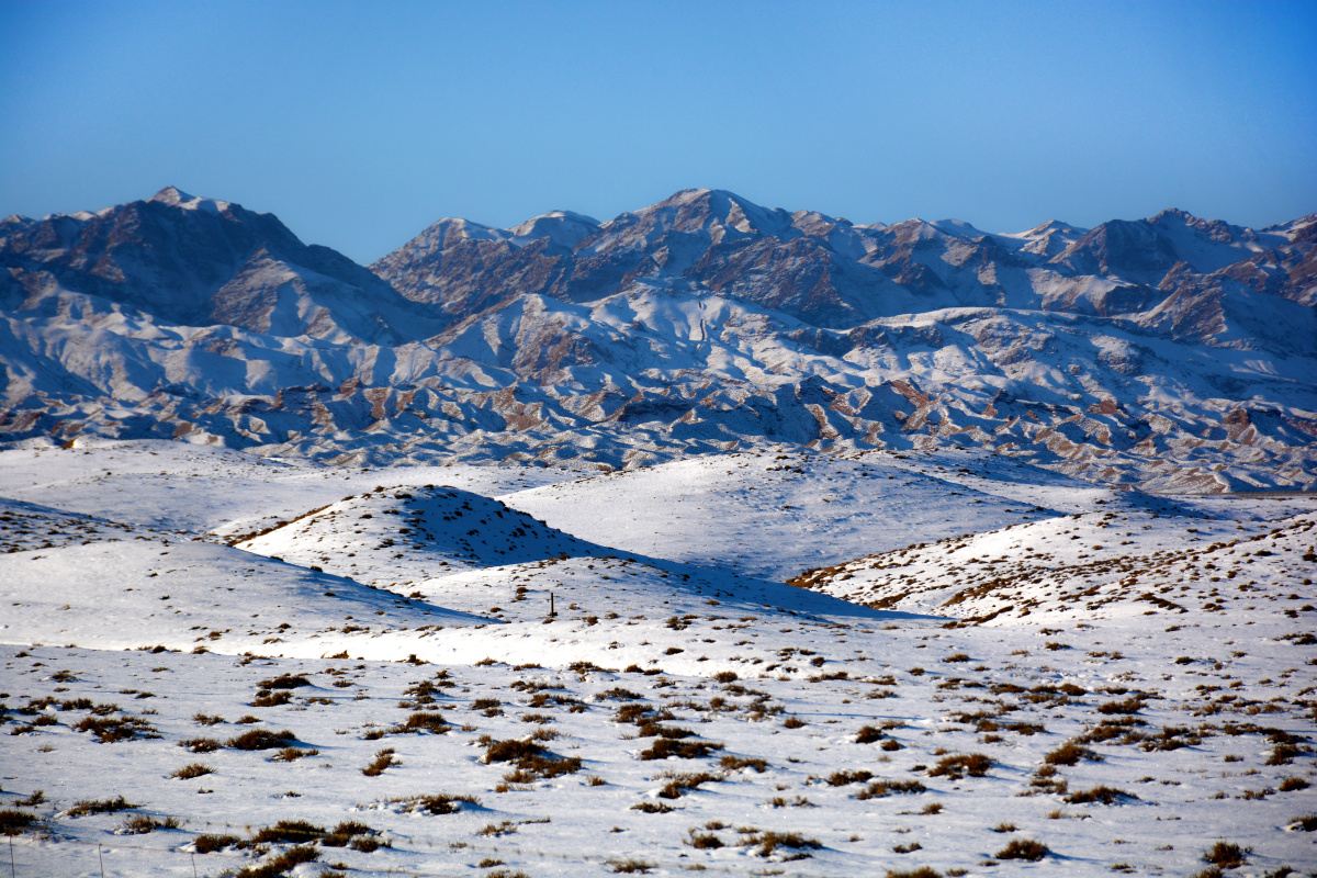 摄遍天下-祖国大西北雪景掠影(1)