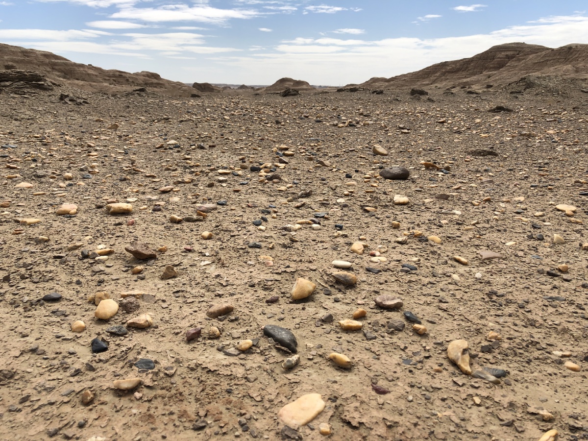 荒漠,戈壁荒滩,新疆克拉玛依乌尔禾