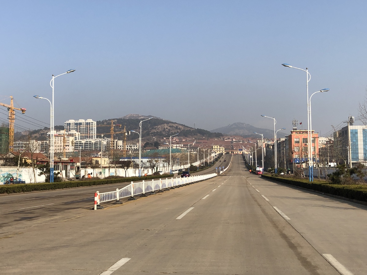 山东日照市岚山区城市风光