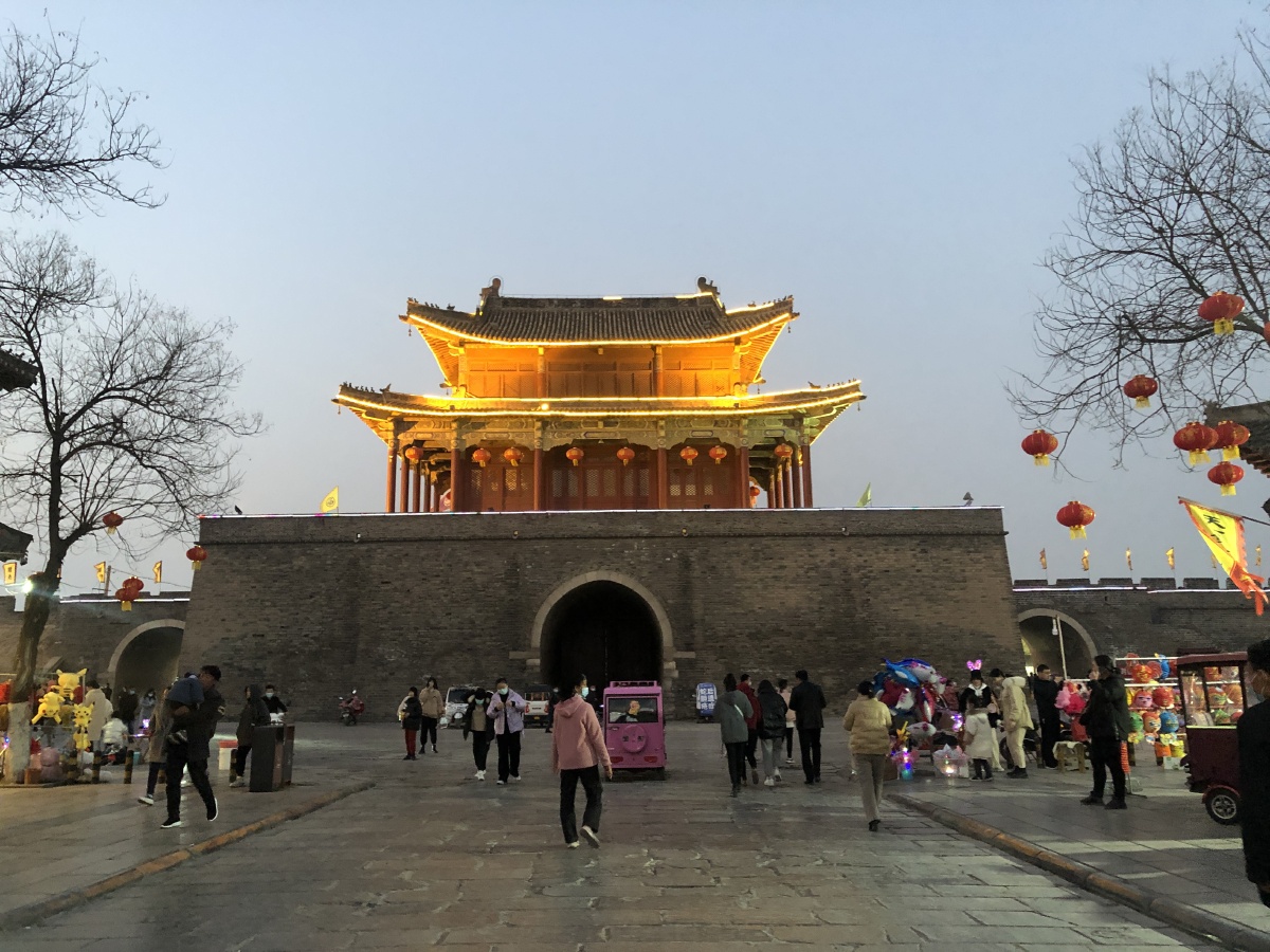 河南商丘古城500历史明代归德古城