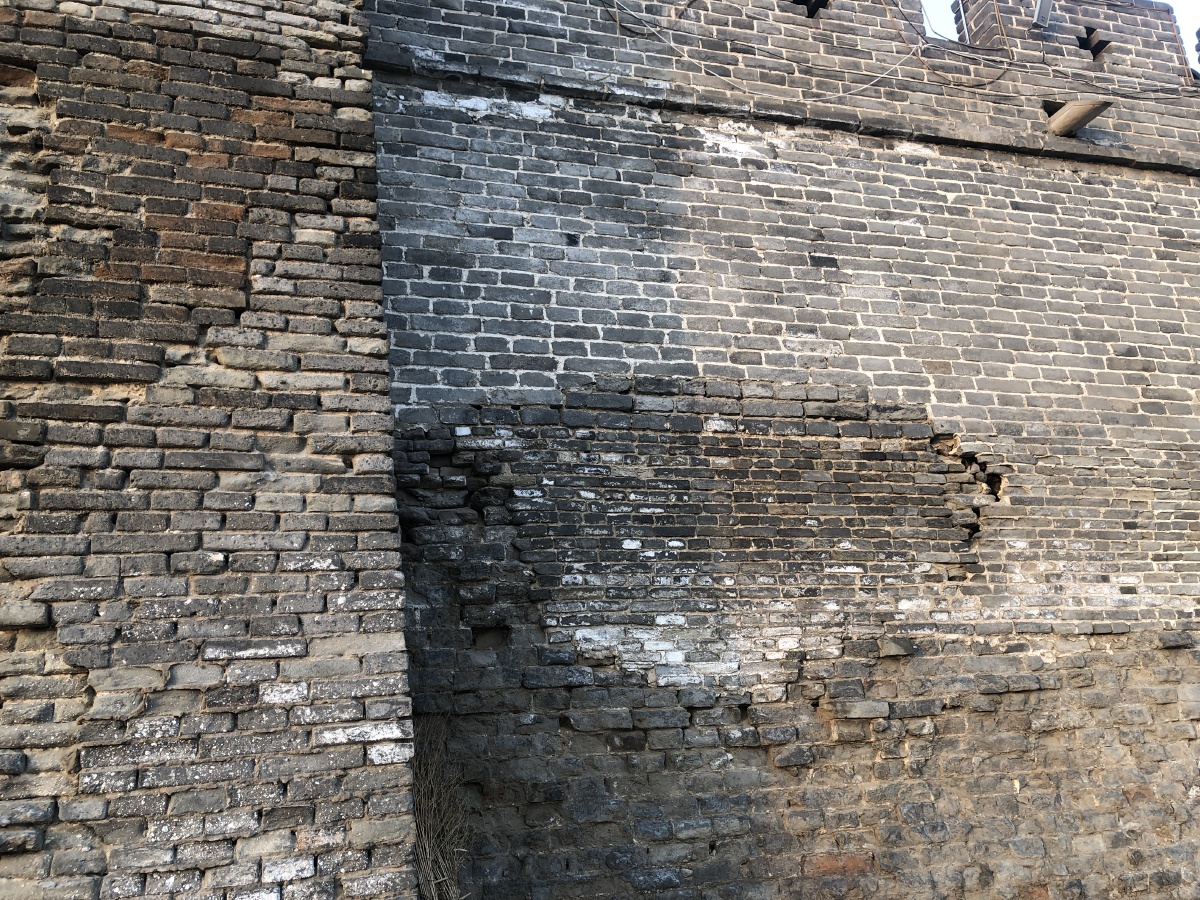 河南商丘古城500年历史原汁原味明代破旧沧桑古城墙