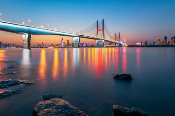 江滩夜色