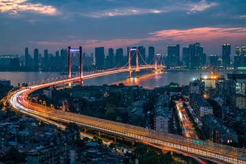 鹦鹉洲长江大桥