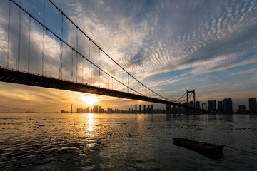 鹦鹉洲夕照