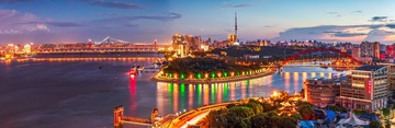 两江繁景映四桥