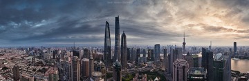 小陆家嘴210度全景