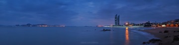 厦门.白城沙滩 夜景