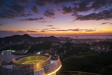 对戒360度观光平台.金沙滩.台州.温岭.石塘