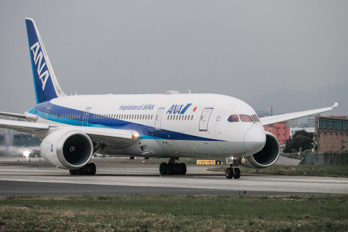 全日空ana 波音788