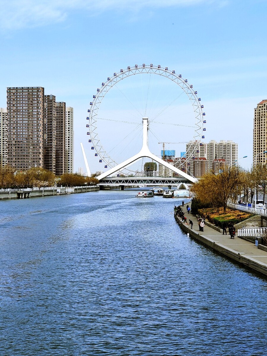 天津之眼是如今已成为网红打卡地这里是三岔河口是天津卫的发祥地