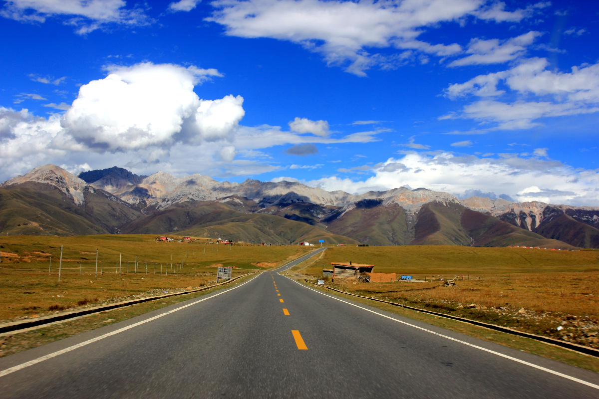 318国道317国道一路都是风景