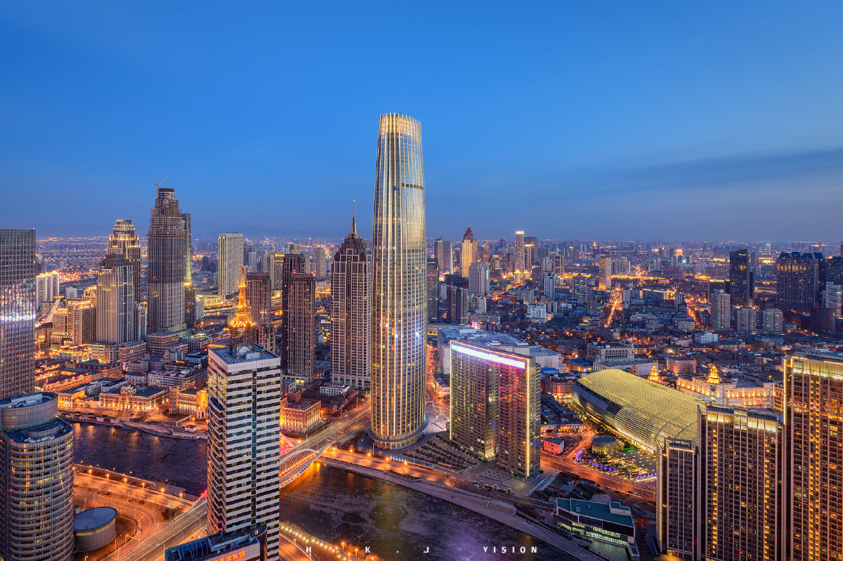 爬楼城市天津夜景    打开微信,使用"扫一扫"即可将网页分享之朋友圈