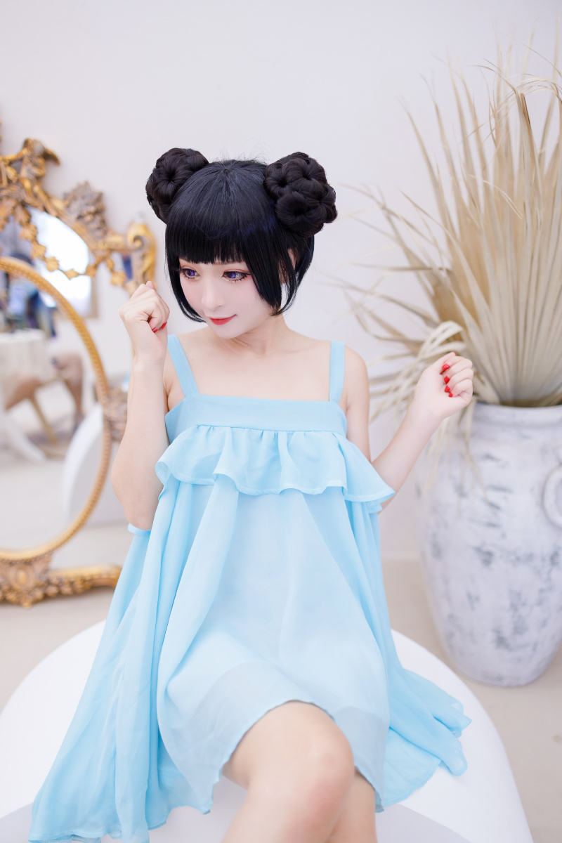 九九八cos小乔睡衣正片出镜九九八xy微博同名摄影bpvision蕉蕉广州接