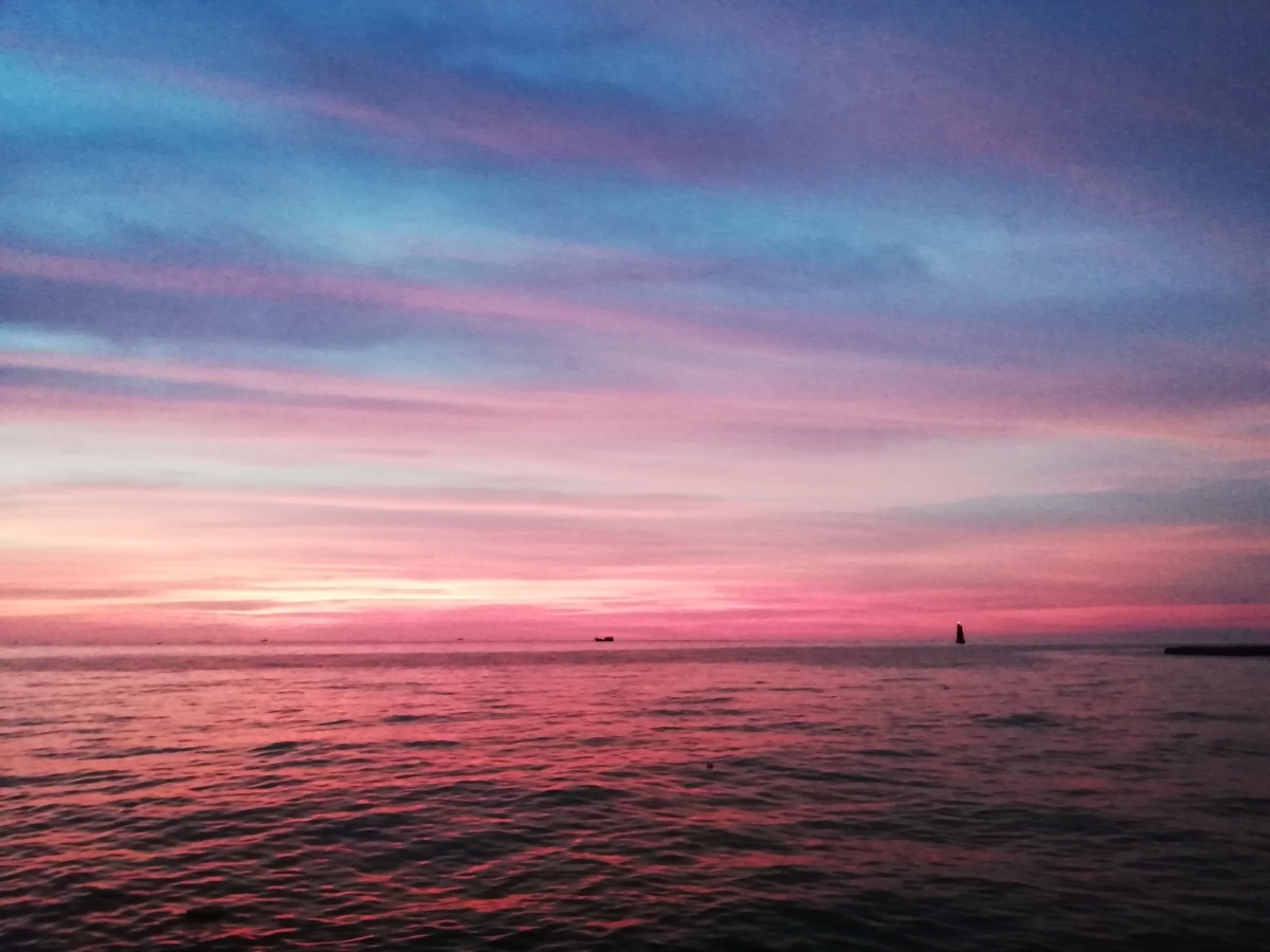 美丽的海南天空景色