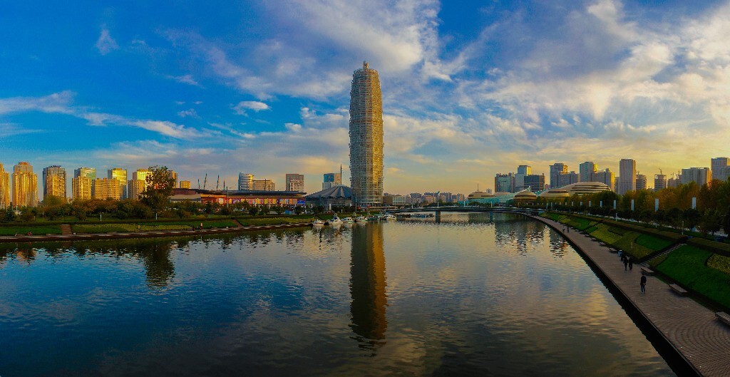 郑州市郑东新区景色