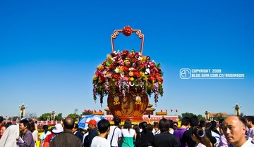 国庆大花坛