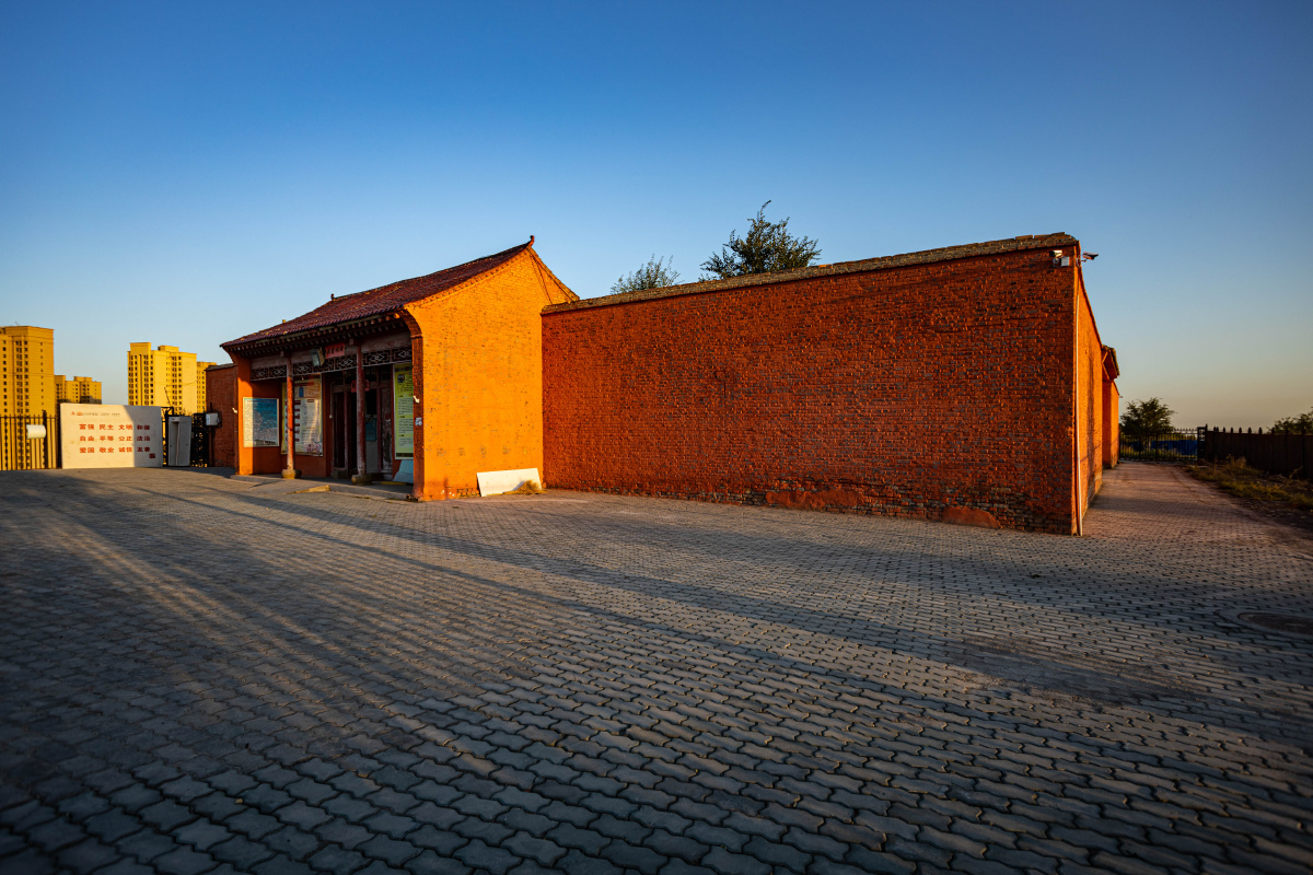 红庙子道观阳光普照