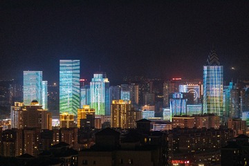 彩色城市——乌鲁木齐灯光秀（卅三）