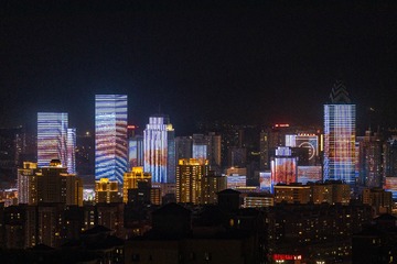 彩色城市——乌鲁木齐灯光秀（卅二）