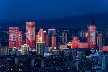 彩色城市——乌鲁木齐灯光秀（十五）