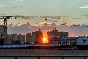 日落工地
