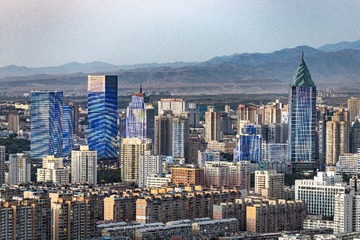 彩色城市——乌鲁木齐灯光秀（五）