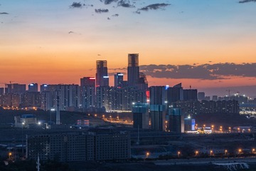 夜幕来临